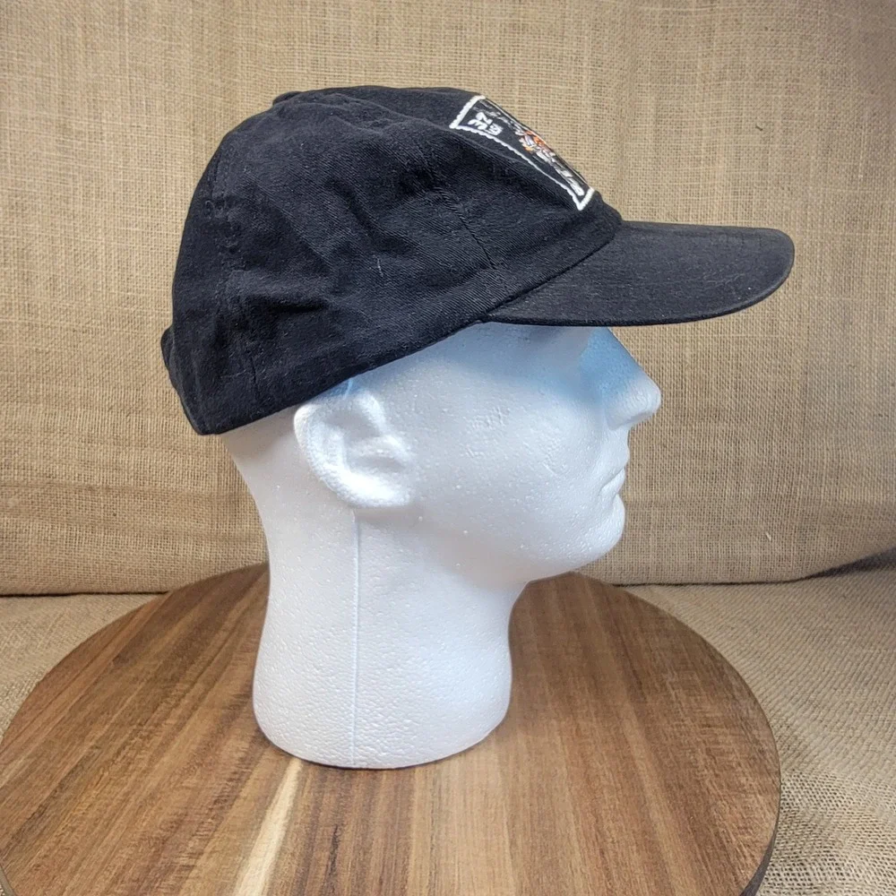 Vintage 1997 Looney Tunes Hat USPS Stamp‎ Collection Snapback Black USA Cap 90s